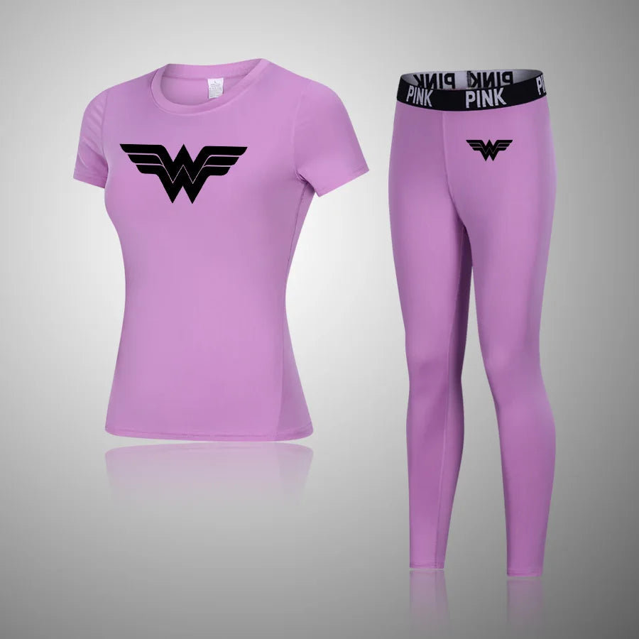 Brand Women Yoga Gym Set