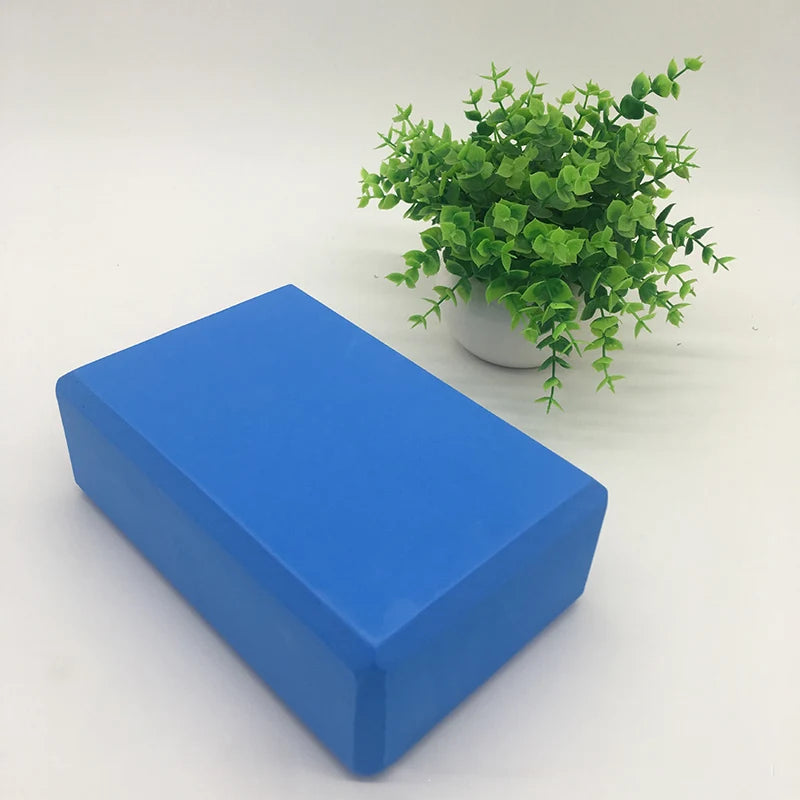 Yoga Block Props Foam Cubes Pilates Brick Stretching Aid Gym Pilates Yoga Block Exercise Home Fitness Sport