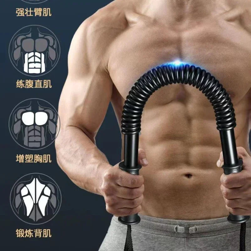 40/50kg Arm Strength Bar Chest Expander Hand Training Speed Arm
