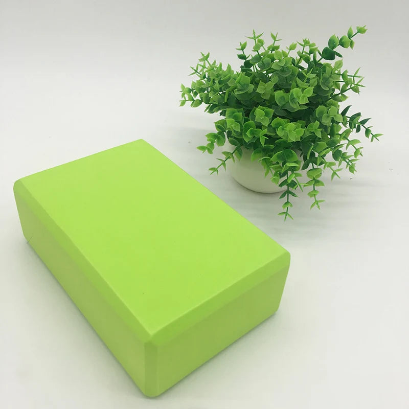 Yoga Block Props Foam Cubes Pilates Brick Stretching Aid Gym Pilates Yoga Block Exercise Home Fitness Sport