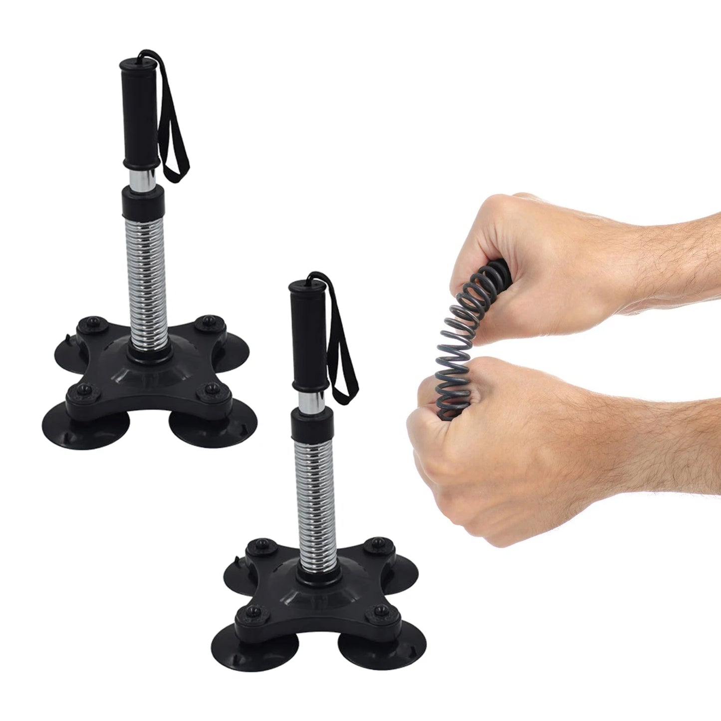 Arm Wrestling Trainer 4 Suction Cup Heavy Duty Forearm Trainer Wrist Muscle Developer Exercise Grips Strength Fitness Equipment