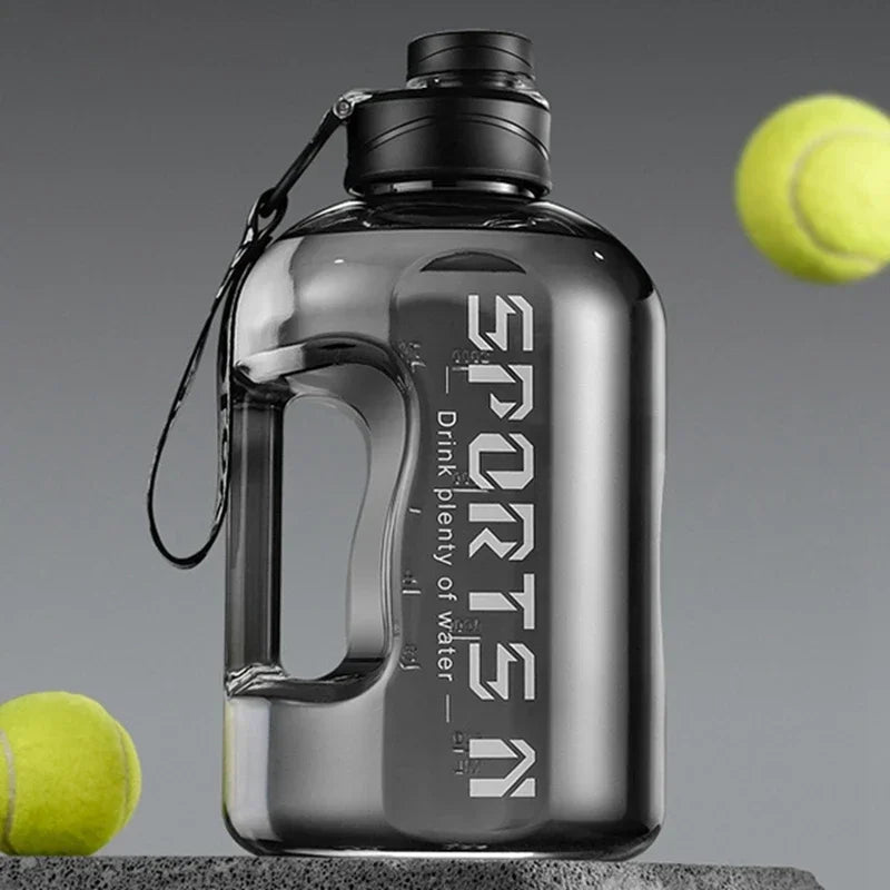 1.7L/2.7L Sports Water Bottle Gym Cycling Cup Portable Large Capacity Water Bottle For Fitness Camping Men Water Kettle