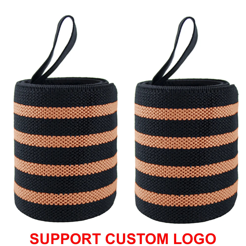 1 Pair Wristband Wrist Support Brace Straps Extra Strength Weight Lifting