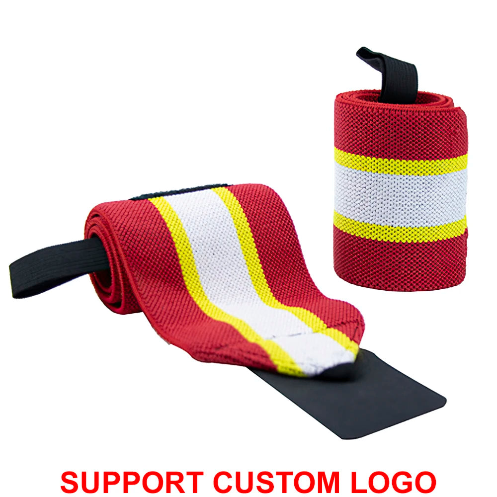 1 Pair Wristband Wrist Support Brace Straps Extra Strength Weight Lifting