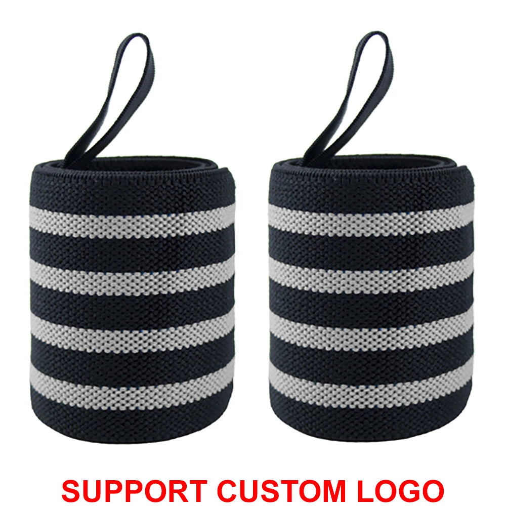 1 Pair Wristband Wrist Support Brace Straps Extra Strength Weight Lifting