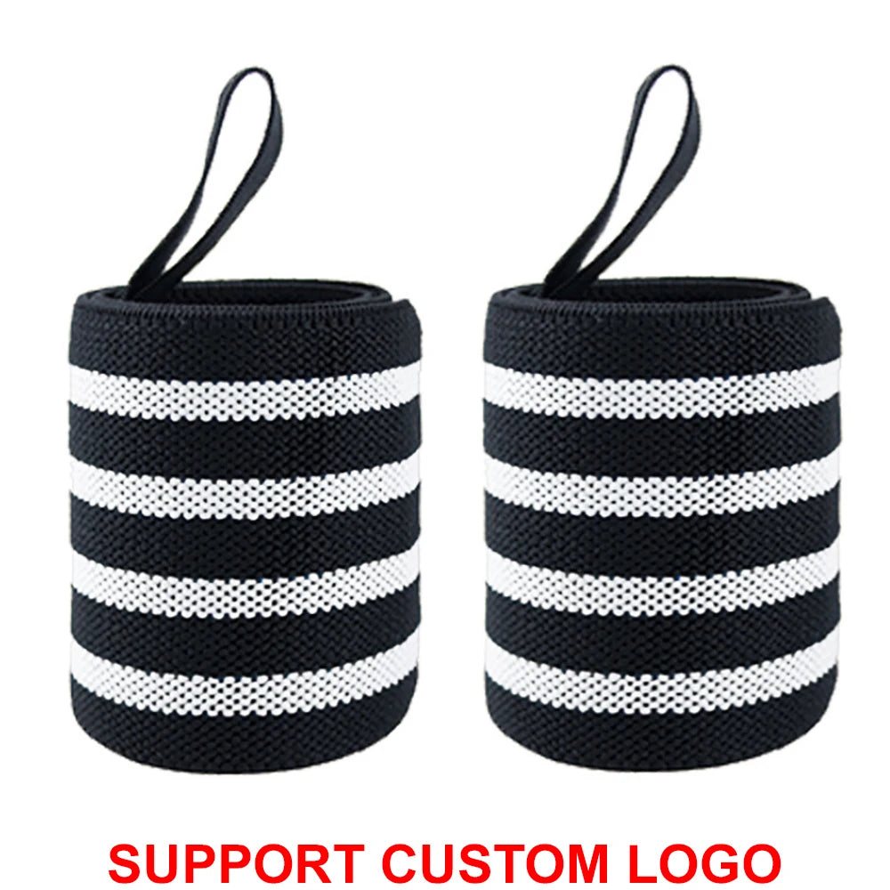 1 Pair Wristband Wrist Support Brace Straps Extra Strength Weight Lifting